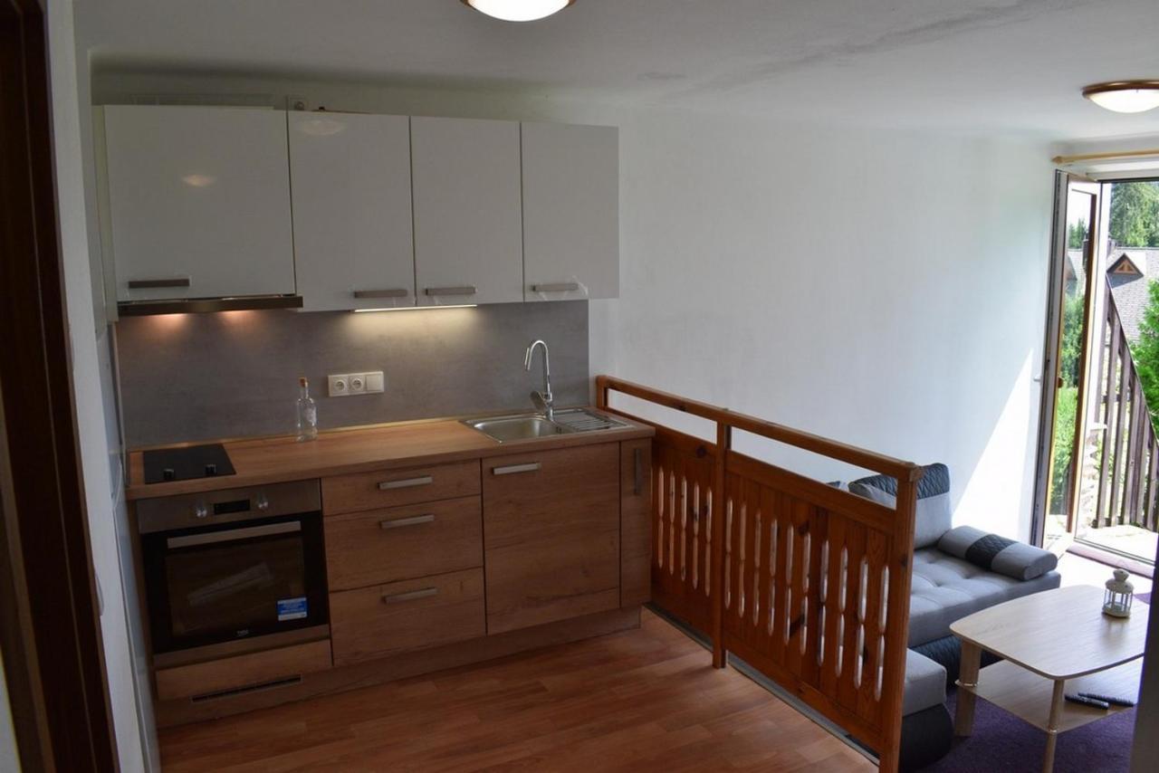 Apartmány Kubova Huť Exteriér fotografie