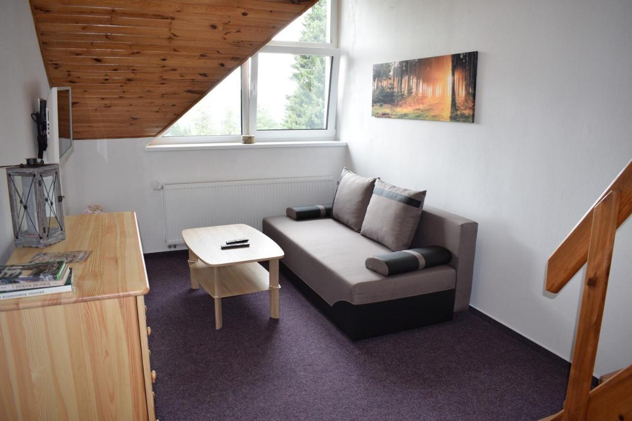 Apartmány Kubova Huť Exteriér fotografie