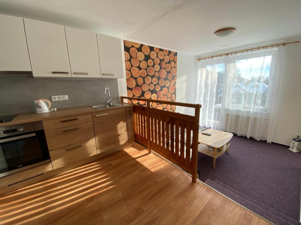 Apartmány Kubova Huť Exteriér fotografie
