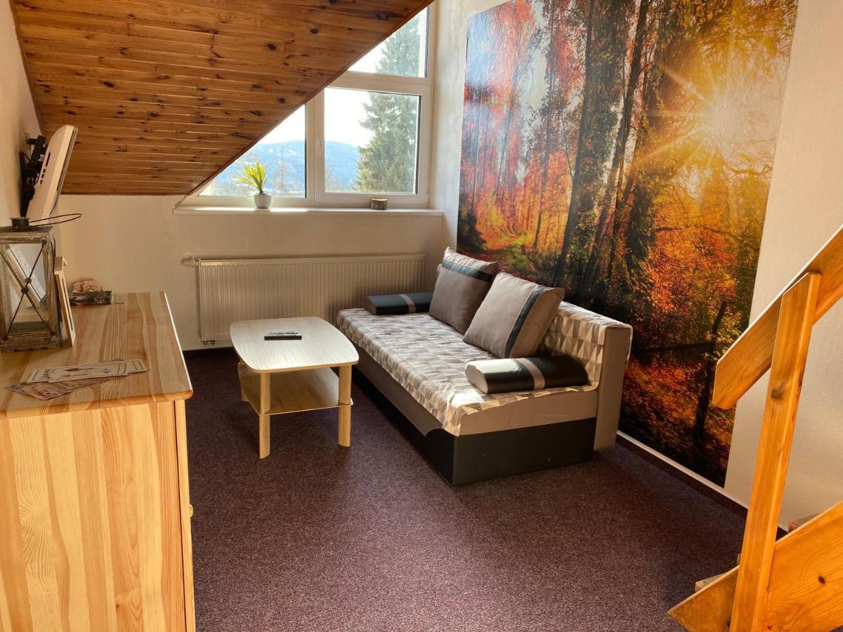 Apartmány Kubova Huť Exteriér fotografie